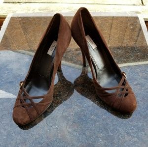Prada suede shoes size 8(38)